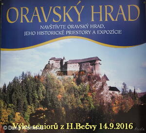 Zájezd Klubu důchodců na Slovensko