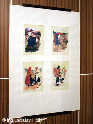 Muzeum - památník obce Rusava, obřadní místnost