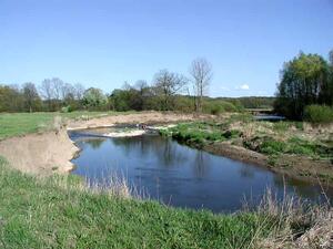 Meandrující Odra u Proskovic, ChKO Poodří