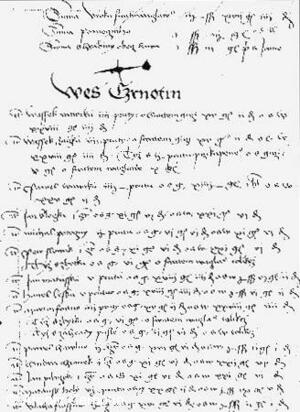 Registrace Černotín