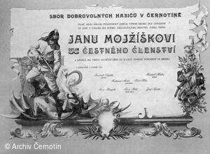 Hasiči Černotín - historie