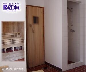 Sauna hotelu Ráztoka