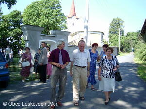 návštěvníci mše-hody 2003