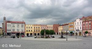 Příbor, náměstí Sigmunda Freuda