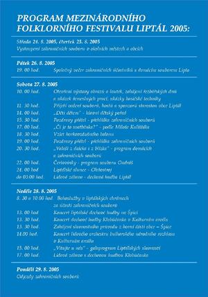 Mezinárodní folklorní festival Liptálské slavnosti