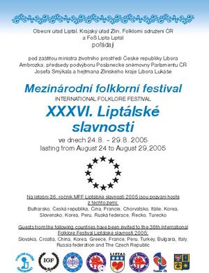 Mezinárodní folklorní festival Liptálské slavnosti