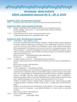 Mezinárodní folklorní festival Liptálské slavnosti