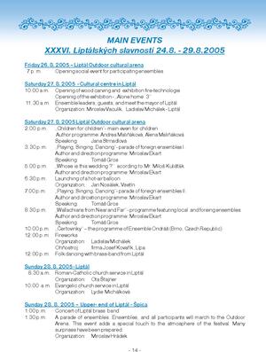 Mezinárodní folklorní festival Liptálské slavnosti