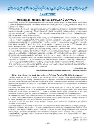 Mezinárodní folklorní festival Liptálské slavnosti