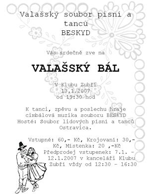 Beskyd, valašský soubor písní a tanců