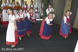 Folklorní festival Lidový rok Velká Bystřice