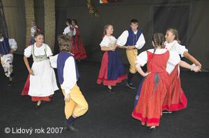 Folklorní festival Lidový rok Velká Bystřice