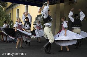Folklorní festival Lidový rok Velká Bystřice
