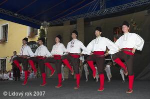 Folklorní festival Lidový rok Velká Bystřice