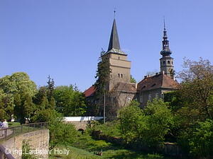 Tovačov, Zámek - gotická brána