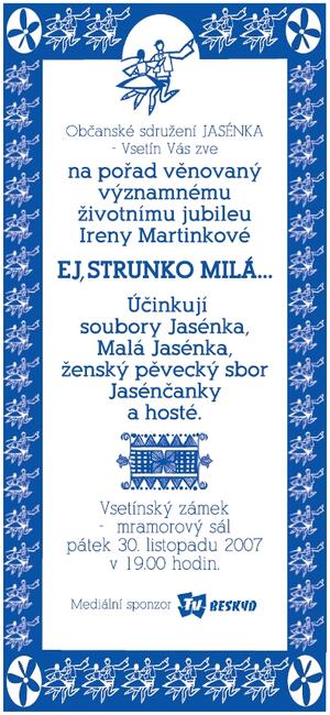 Jasénka, folklorní soubor