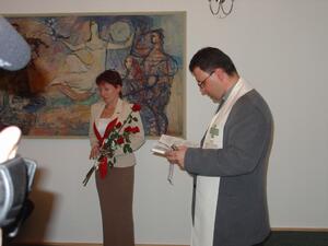 Obecní úřad Hukvaldy - slavnostní otevření