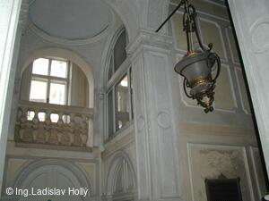 Tovačov, Zámek - interiér - vídeňské křídlo