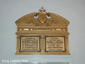 Tovačov, Zámek - interiér - vídeňské křídlo