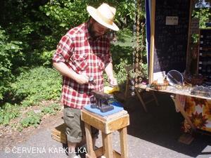 Sousedské slavnosti 2009 - umělecký kovář