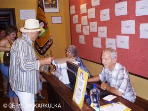 Setkání Jeníčků a Mařenek 2009 - registrace Jana Přeučila