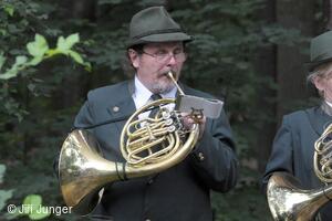Setkání Jeníčků a Mařenek 2009 - lesní rohy Jana Šustra