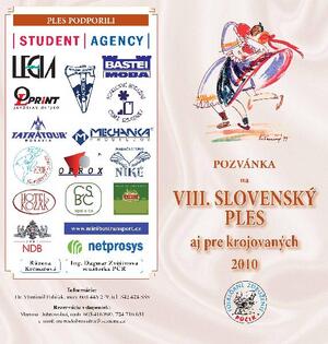 VIII. SLOVENSKÝ PLES V BRNE