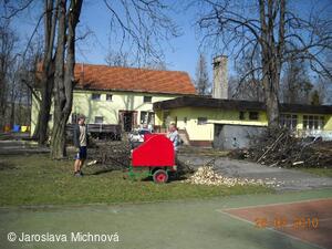 Údržba zeleně v Rychalticích