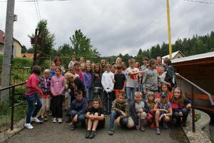 Beseda s dětmi myslivci 2012