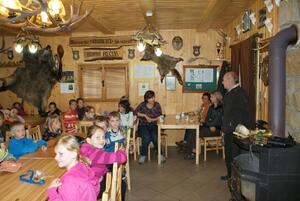 Beseda s dětmi myslivci 2012