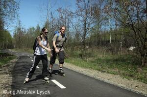 Cyklostezka Ostrava-Beskydy, úsek Vratimov-Sviadnov