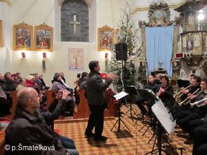 Vánoční koncert v místním kostele 23.12.2012