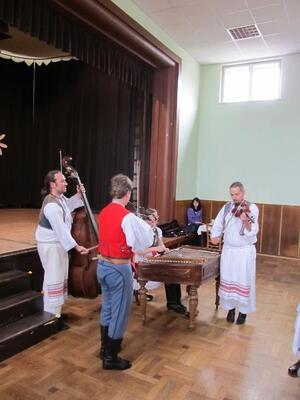 vystoupení cimbálové muziky Bukovinky